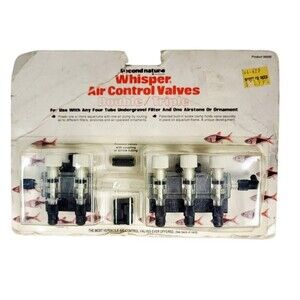 VTG Second Nature Whisper Air Control Valves Double/Triple Fish Aquarium 56005